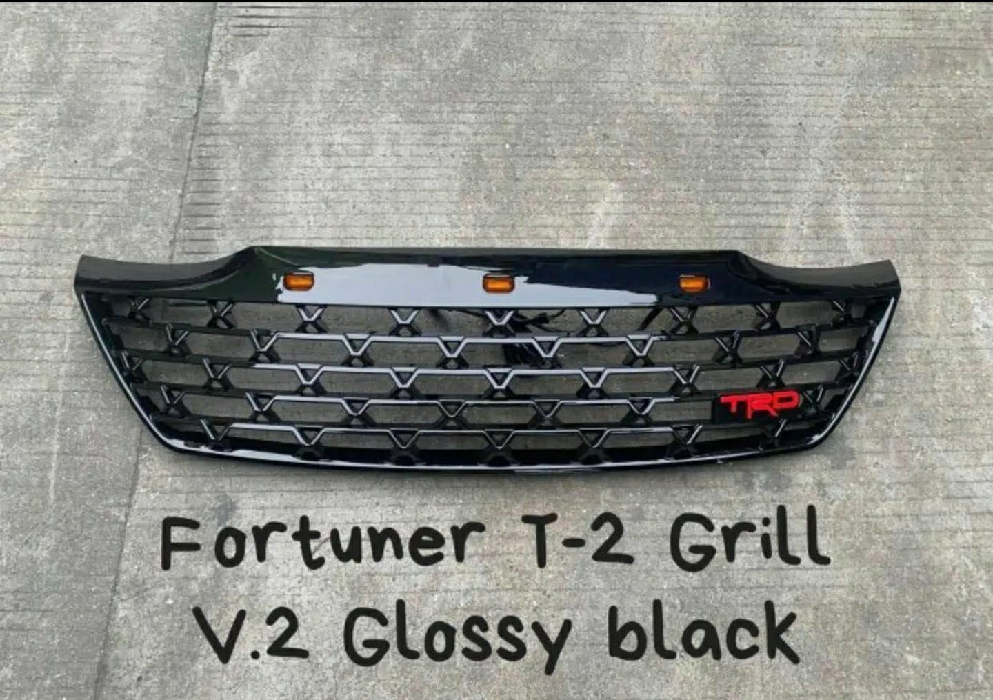 Fortuner Type 2 TRD Grille with Lights