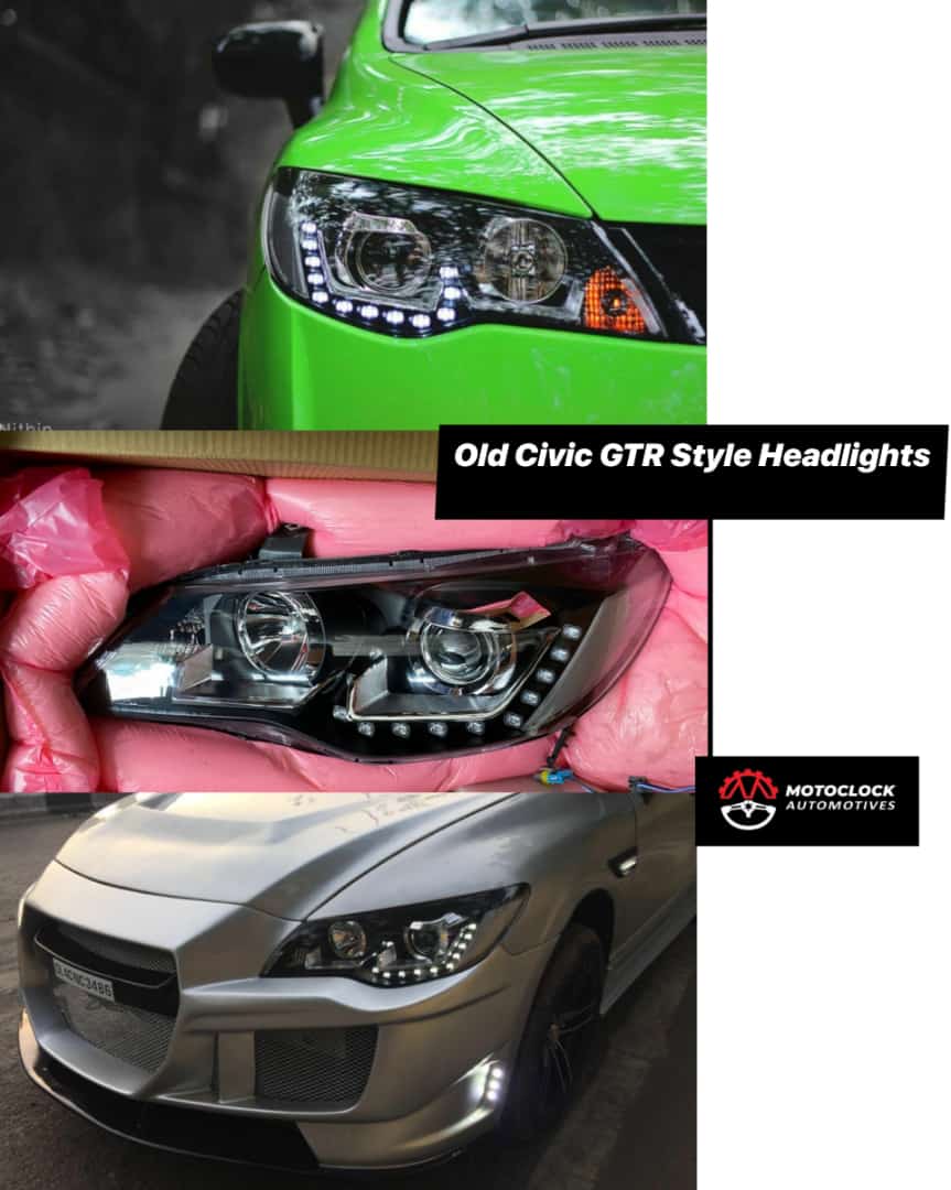 2006 Civic Aftermarket Headlights